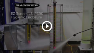 LS Safety Light Curtain with IP69K Hygienic Enclosure [Video]