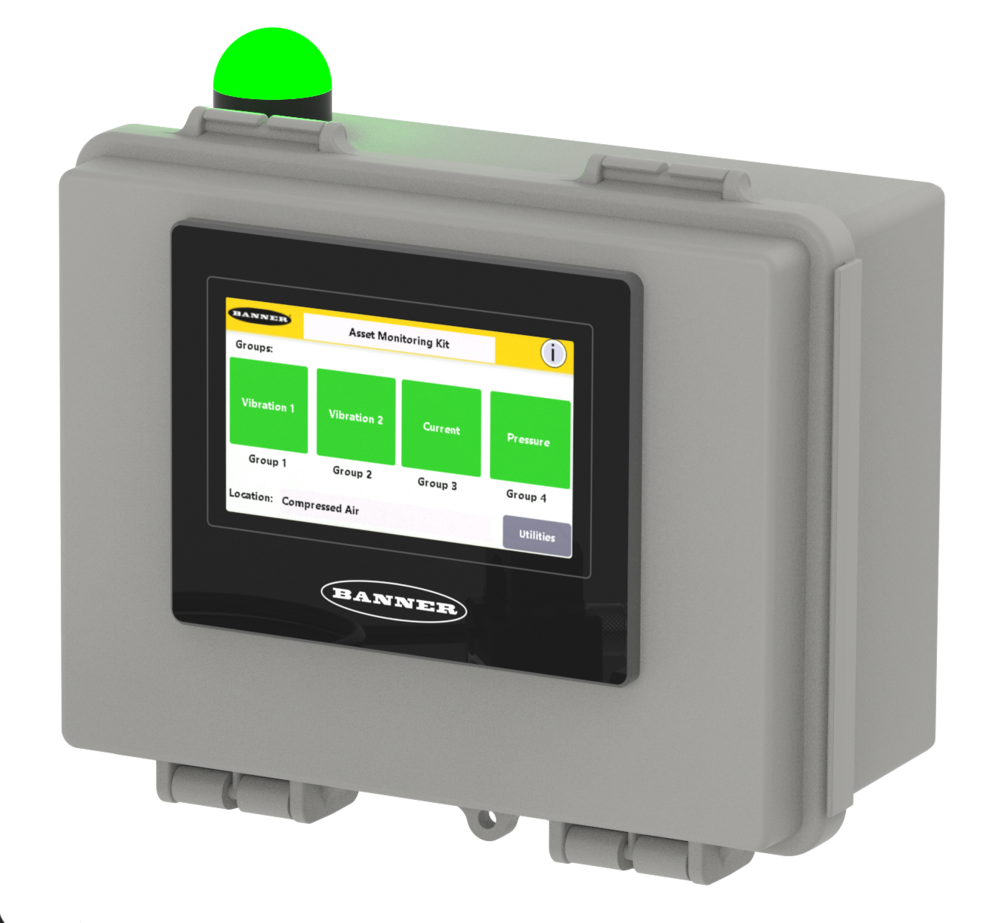 Asset Monitoring Gateway with Snap ID